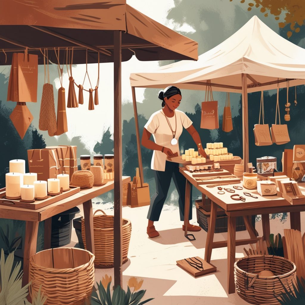 Comment bien organiser son marché en tant qu’artisan.