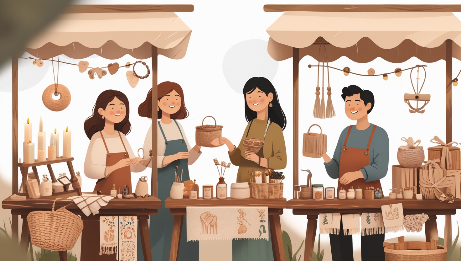 artisans et marches locaux